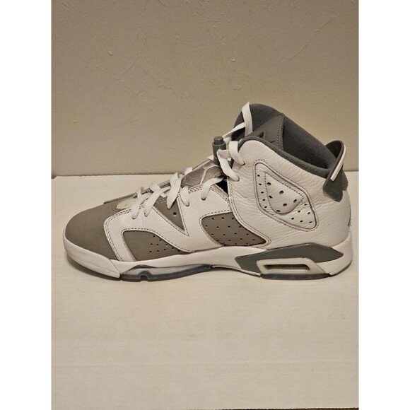 Nike Air Jordan 6 Retro GS Size 7Y/8.5 Women's Cool Grey 384665-100 - Picture 3 of 11